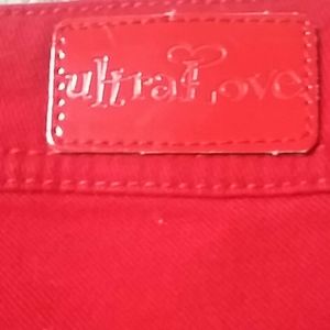 Ulta Love❤️❤️Red Jeans
